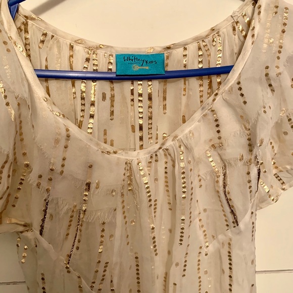 Whitley Kors Gold Cream Shirt - Picture 3 of 4